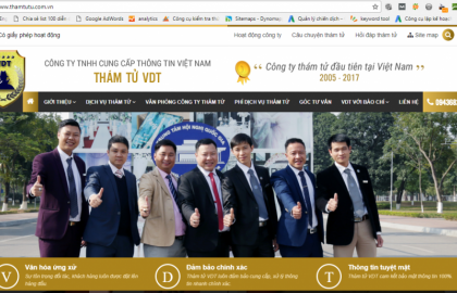 “Công ty thám tử  tại Sài Gòn VDT” UY TÍN – CHUYÊN NGHIỆP – GIÁ TỐT