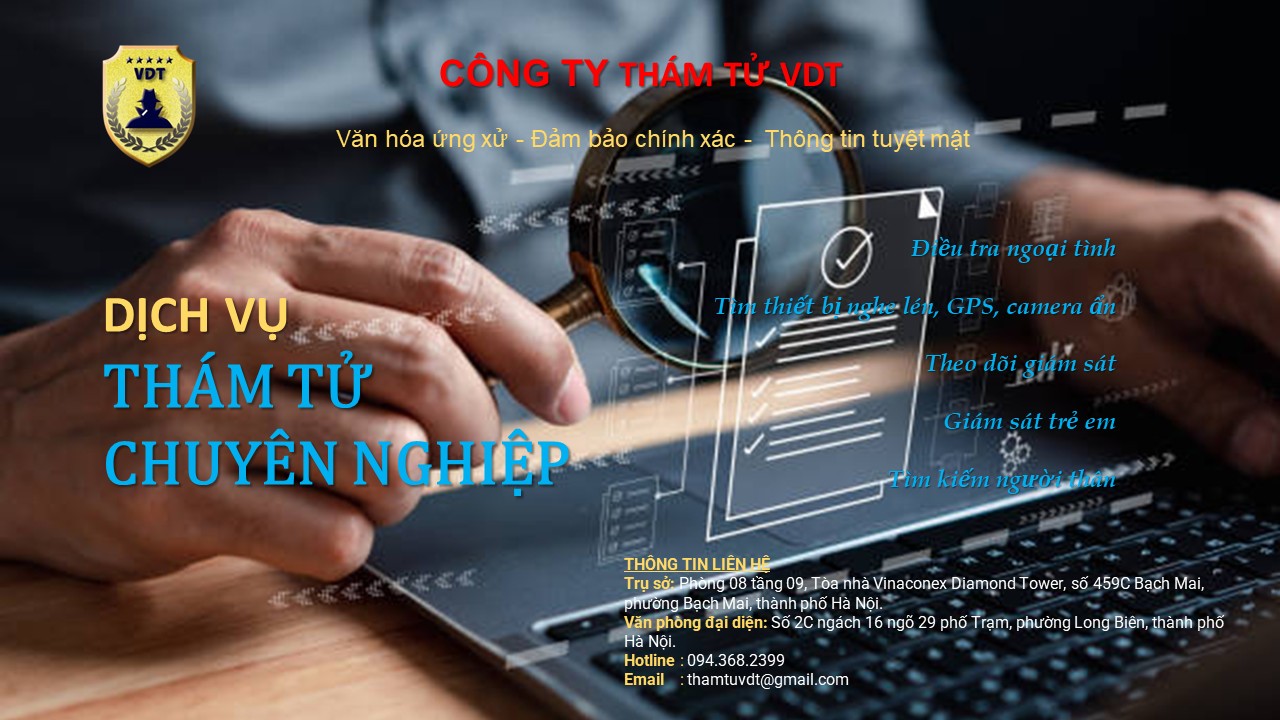 Chi phí thuê thám tử theo vụ việc