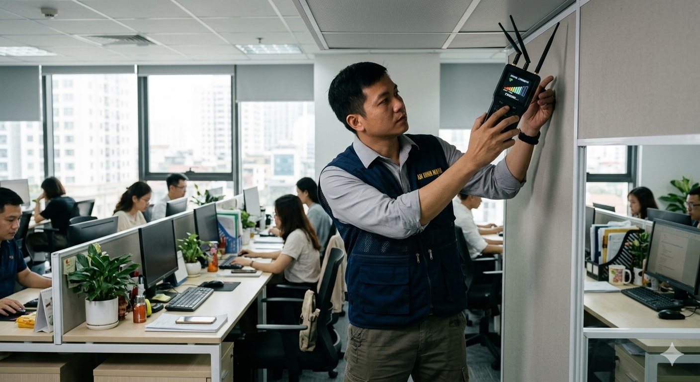 Sử dụng dịch vụ dò tìm camera là một biện pháp phòng ngừa hiệu quả để bảo vệ sự riêng tư của bạn