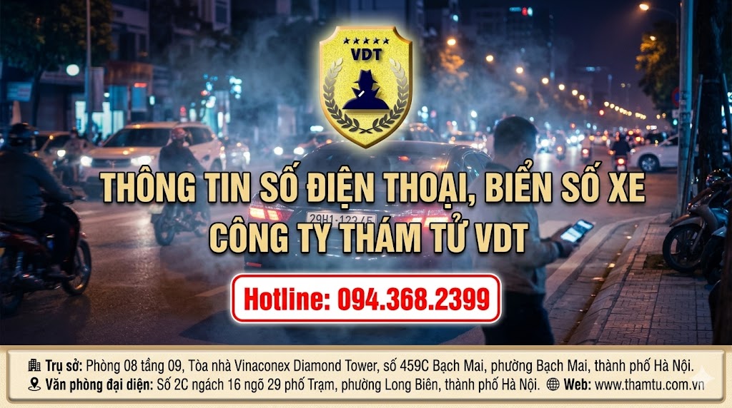 Điều tra số điện thoại, biển số xe: Xác định danh tính chủ sở hữu