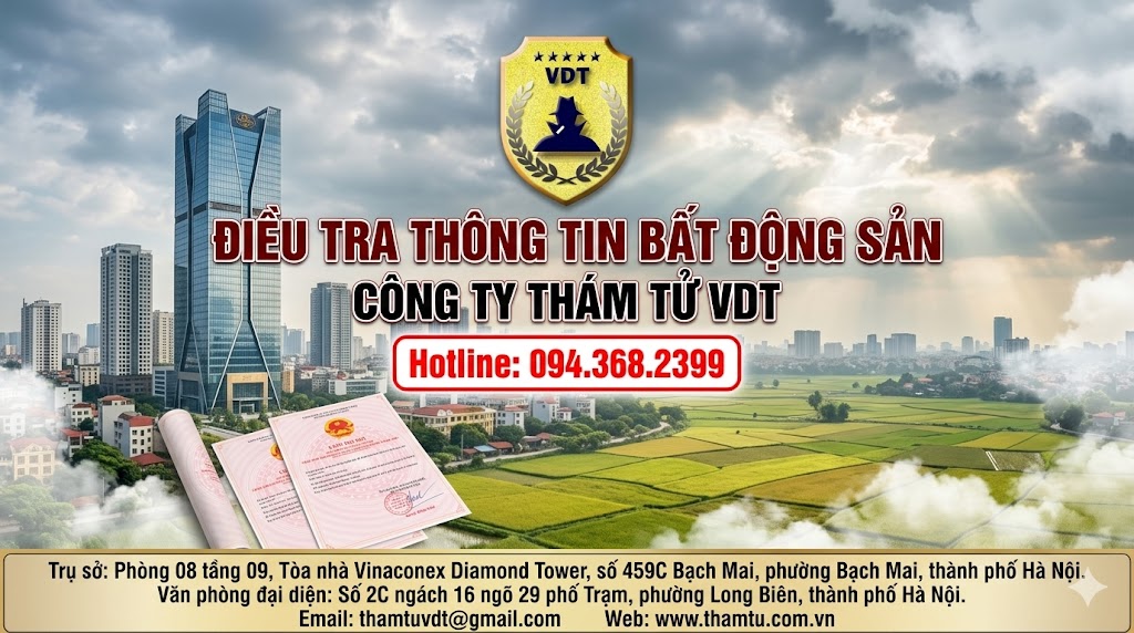 Điều tra và thu thập thông tin bất động sản chuyên nghiệp