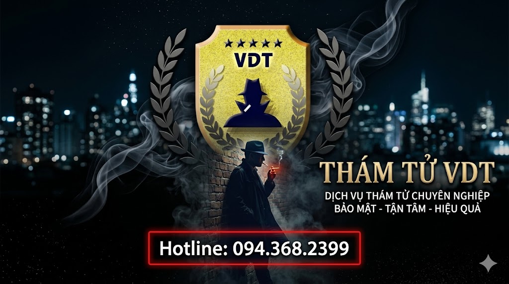 Giám sát và theo dõi bởi thám tử tư VDT