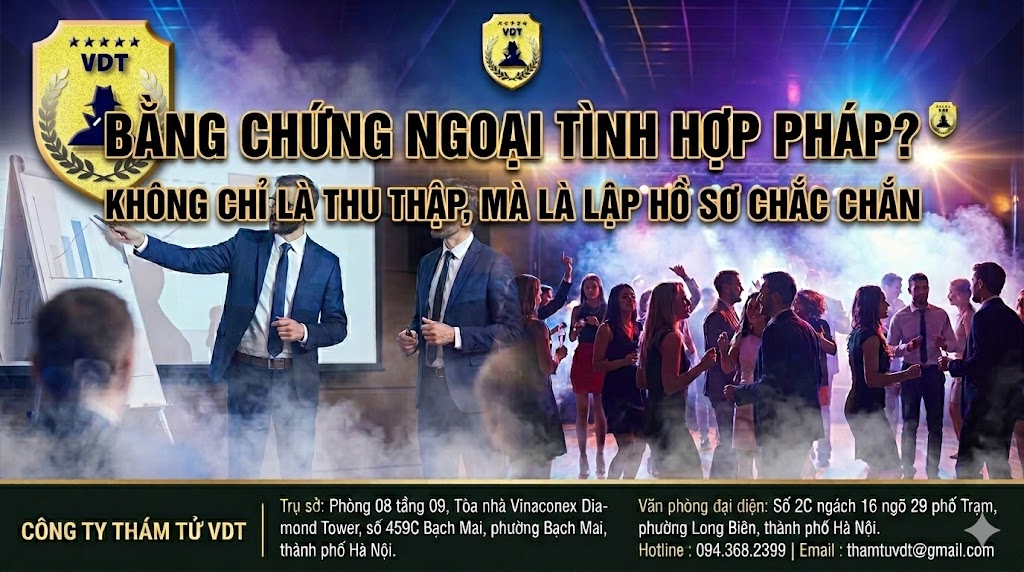 Lưu ý khi thu thập bằng chứng ngoại tình