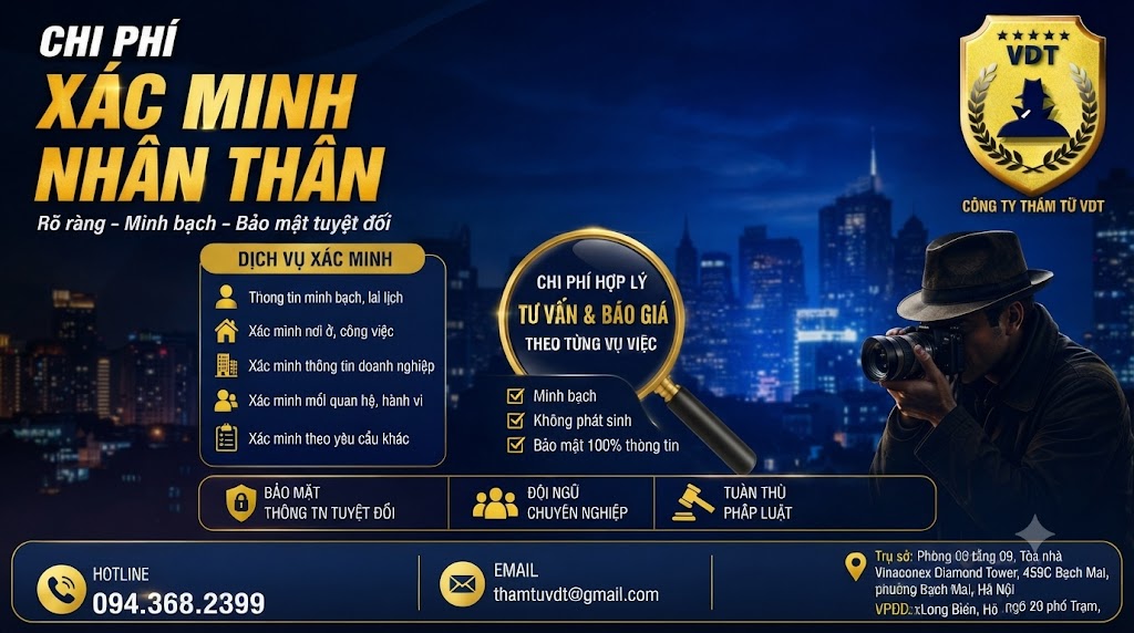 Chi phí xác minh nhân thân: Những yếu tố quyết định mức giá và cách lựa chọn dịch vụ uy tín