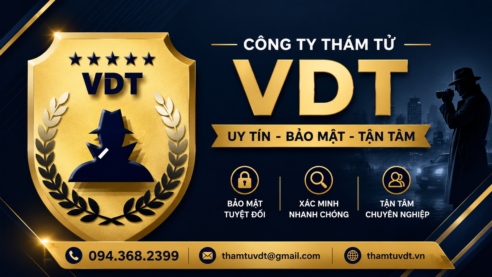 Dịch vụ thám tử chuyên nghiệp tại Hà Nội – Uy tín, bảo mật, tận tâm