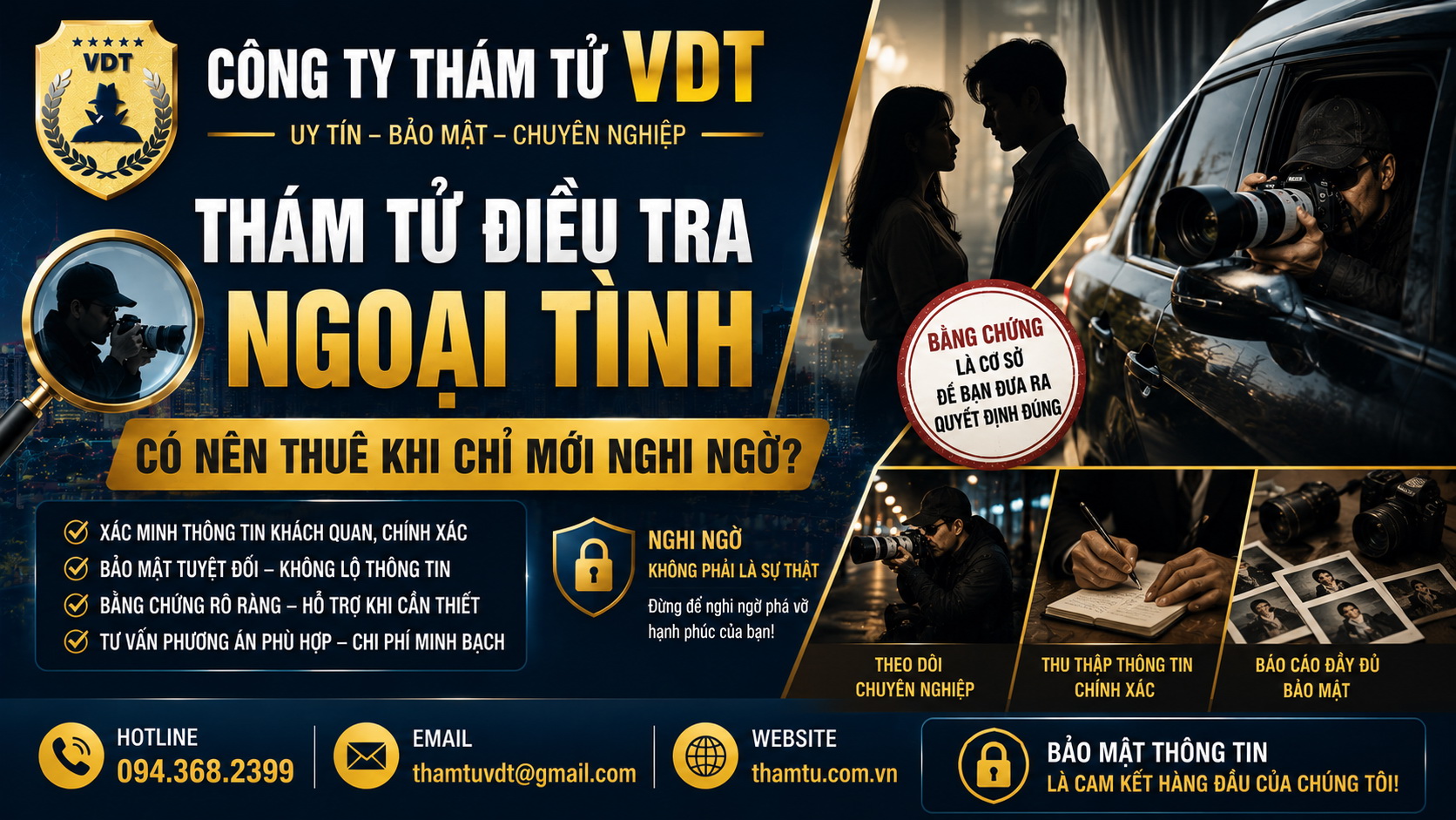 Nghi ngờ chồng/vợ ngoại tình: 5 việc không nên tự làm
