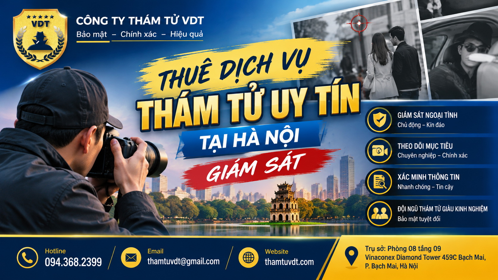 Dịch vụ thám tử giám sát có thể hỗ trợ những gì?